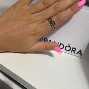 Pandora Silver Tiara Ring